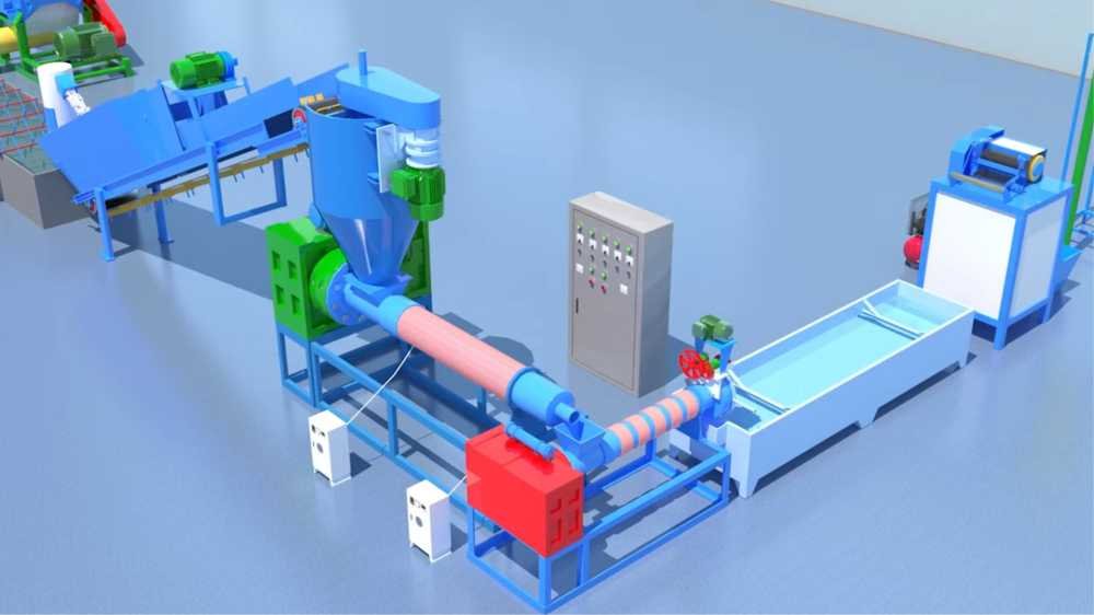 Waste Plastic Recycling Machine 